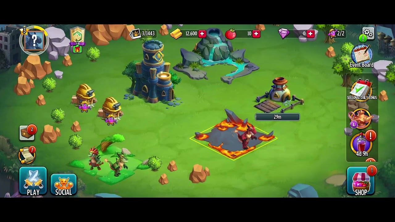 Playing monster legend