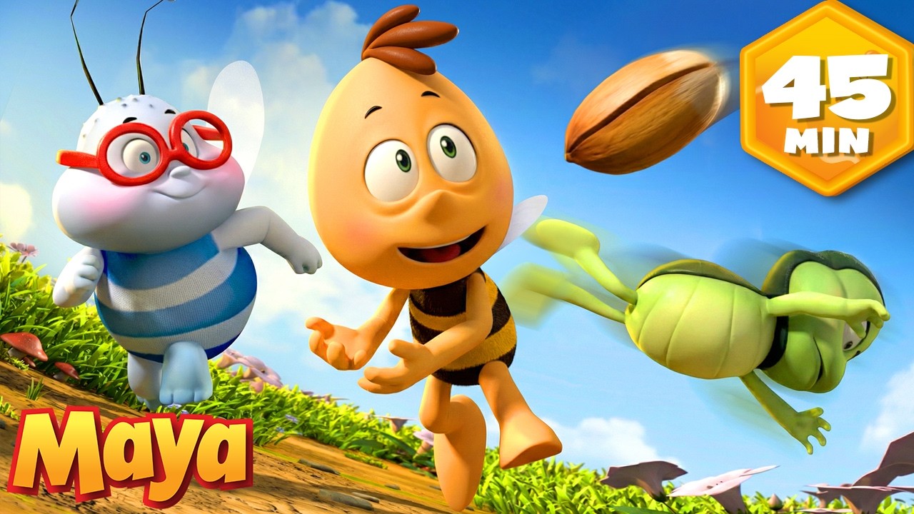 Maya's Olympics Games! Best Sport Episodes 🏀 Maya The Bee 🐝  Full Episodes | Cartoons For Kids