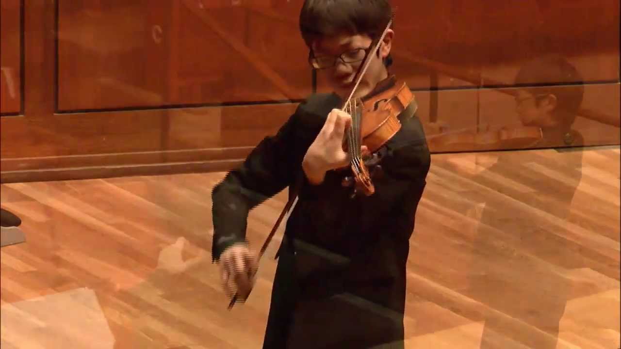 Rennosuke Fukuda -- Menuhin Competition 2014 - Junior Finals - Part 1