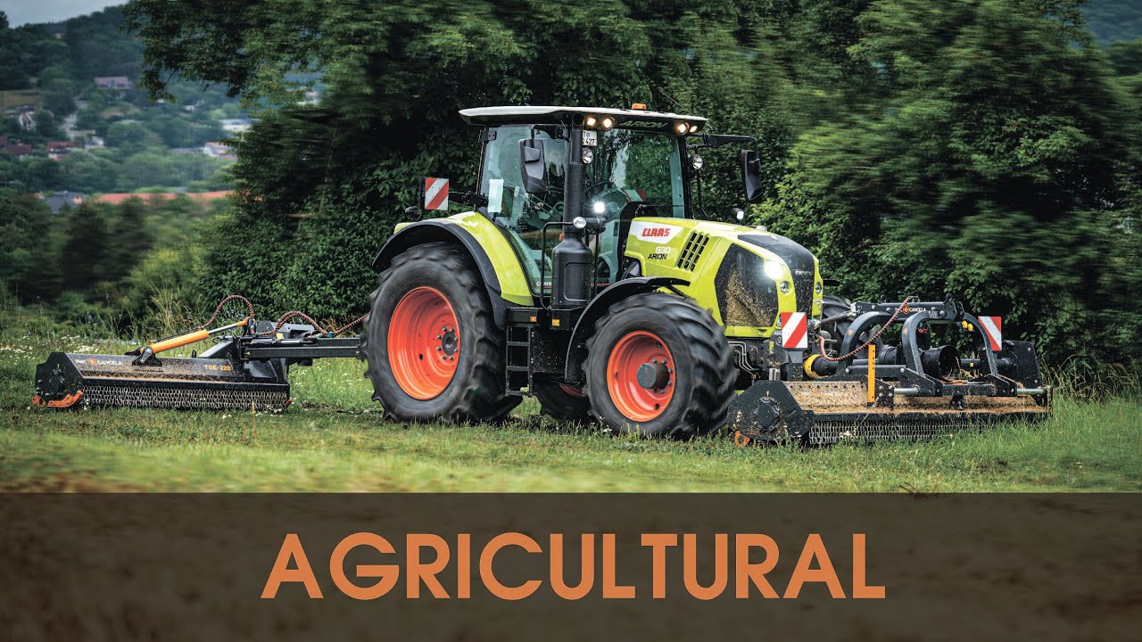 Agricultural mulcher | TMC CANCELA TH | TDE | with tractor CLAAS