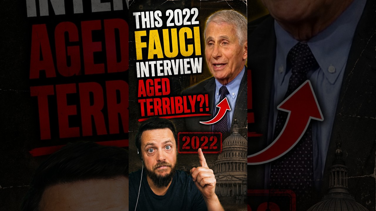 Это интервью Фаучи 2022 года ужасно состарилось?!