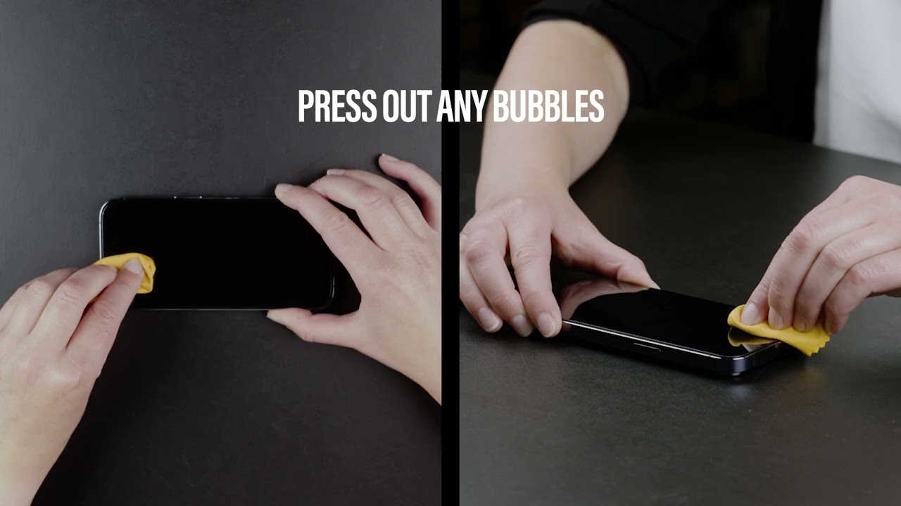 PanzerGlass&trade; installation video of 3-in-1-Pack