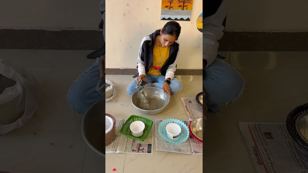 Flower Pot 😊 Making at home