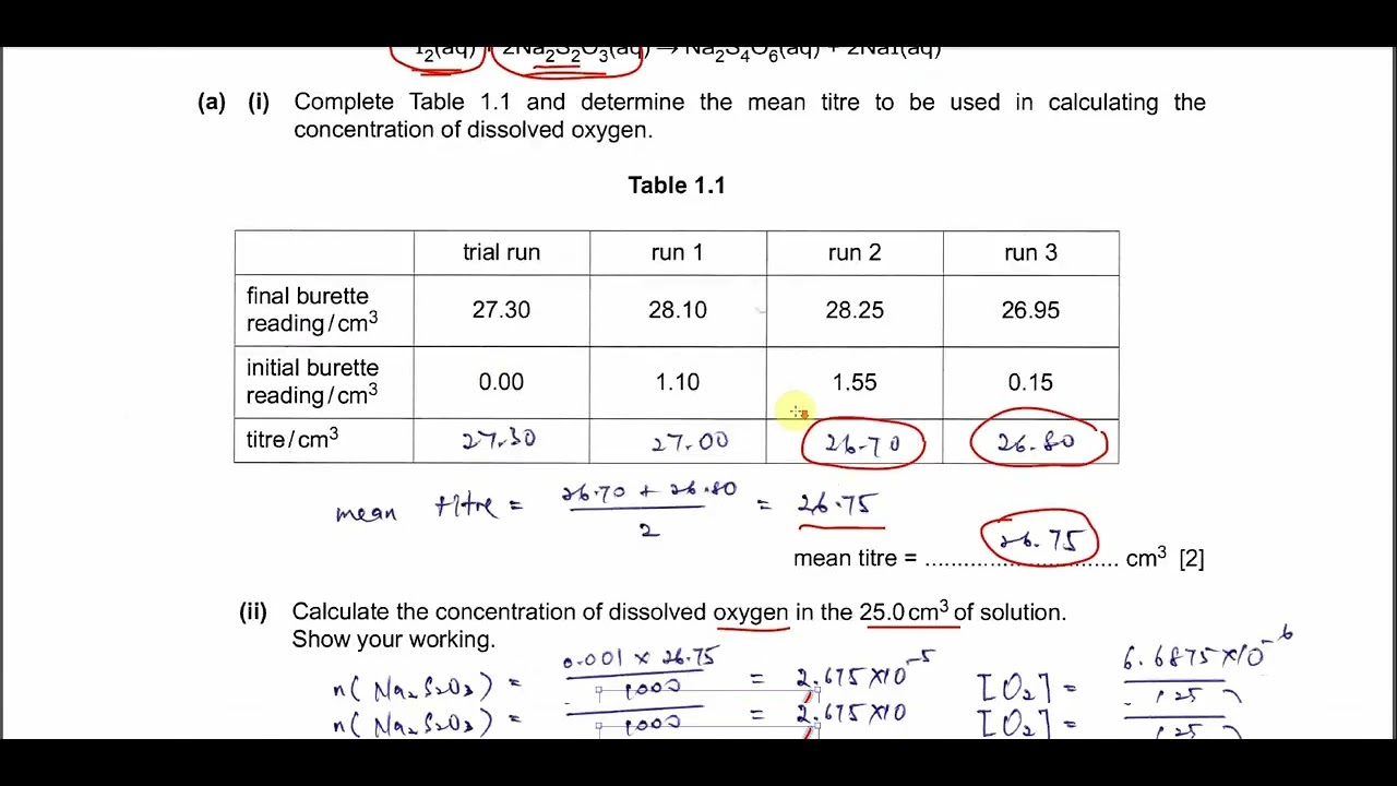 9701/51/O/N/23/Q1 Cambridge International A Level Chemistry 9701 October/November 2023 Paper 51 Q1
