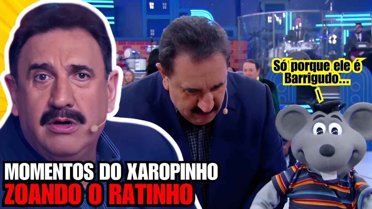 Os MELHORES MOMENTOS do Xaropinho tirando SARRO do Ratinho
