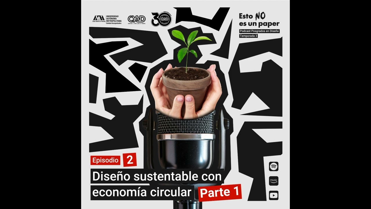Esto NO es un paper. Temporada 3. Episodio 2. Diseño sustentable con economía circular (Parte 1)