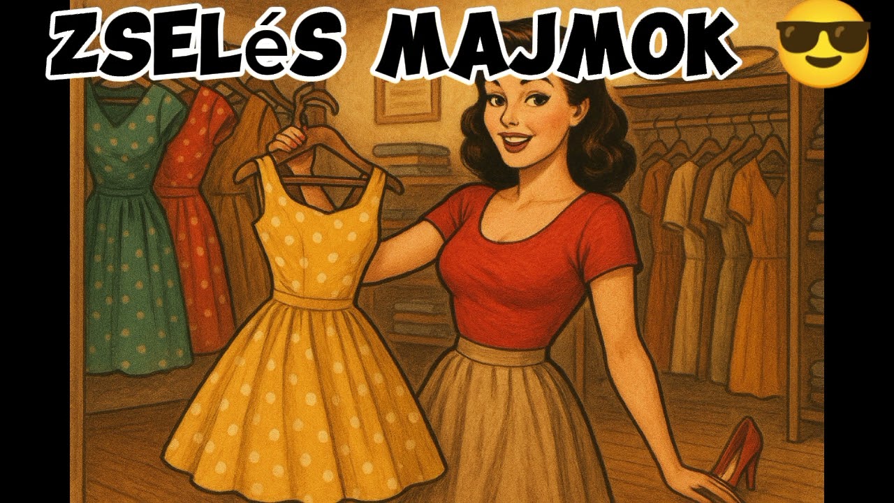 Zsel&eacute;s Majmok - Turk&aacute;l&oacute;s L&aacute;ny (AI Rockabilly Cover)