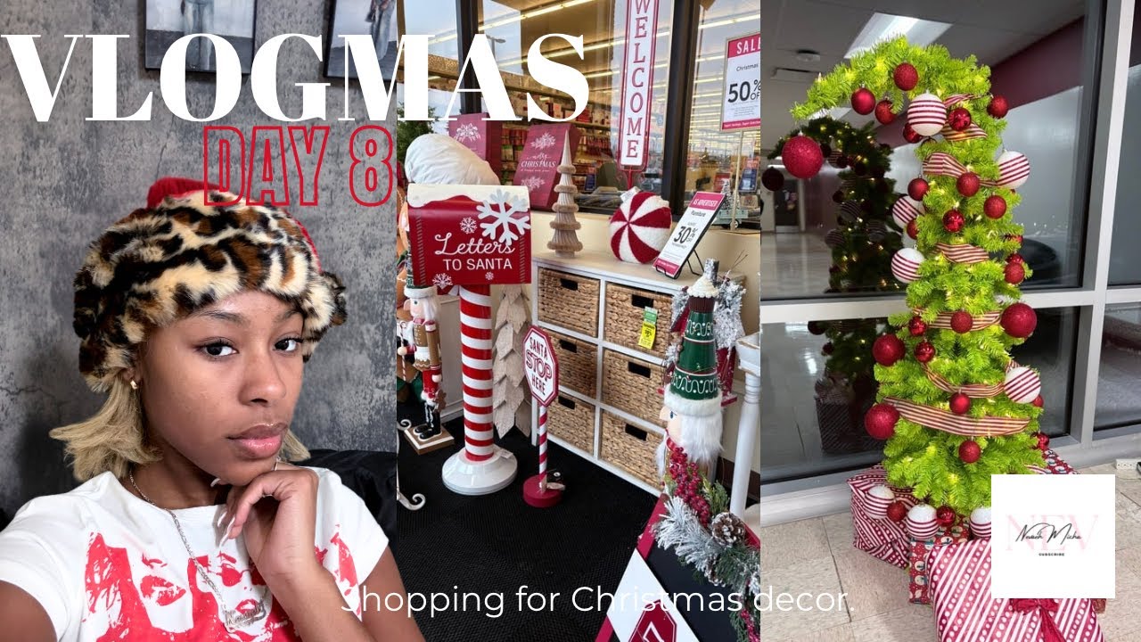 VLOGMAS, День 8🎄: Покупки рождественских украшений, часть 1 | Hobby Lobby, поделки своими руками,...