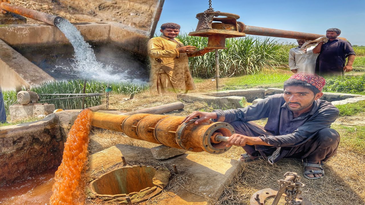 Tube Well Installation | Water Boring Machine Working in Pakistan | amazing Restoration skills