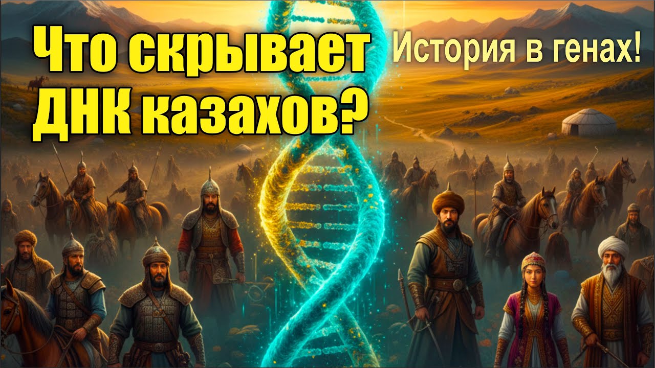 Что скрывает ДНК казахов? История в генах!