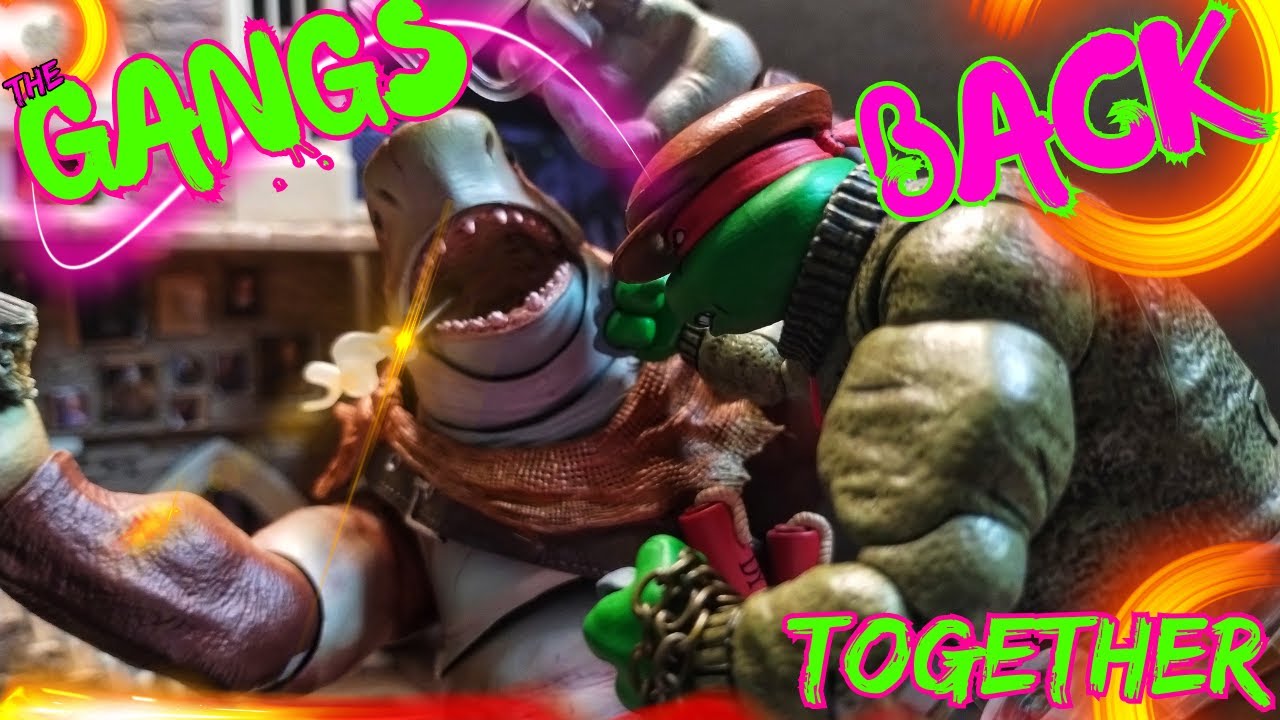 Cleaning Up The Streets TMNT Style NECA Gangster Turtles Review