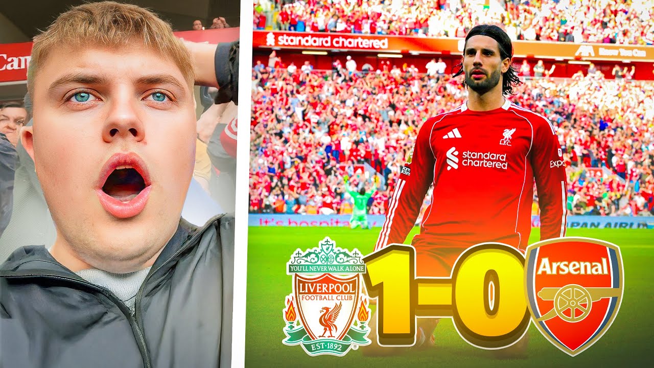 MOST INSANE AWAY EXPERIENCE OF MY LIFE | Liverpool vs Arsenal Matchday Vlog