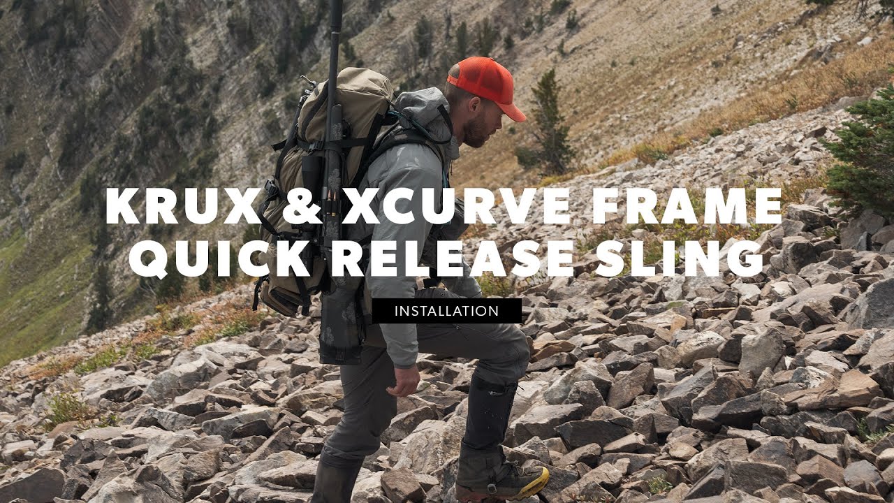 Quick-Release Weapon Sling - Krux & Xcurve Frame Installation