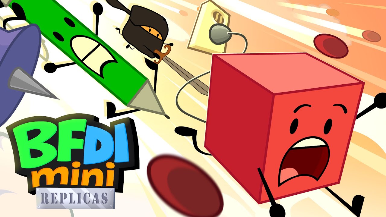 «Можно мне немного списать твою домашнюю работу?» — BFDI MINI REPLICAS