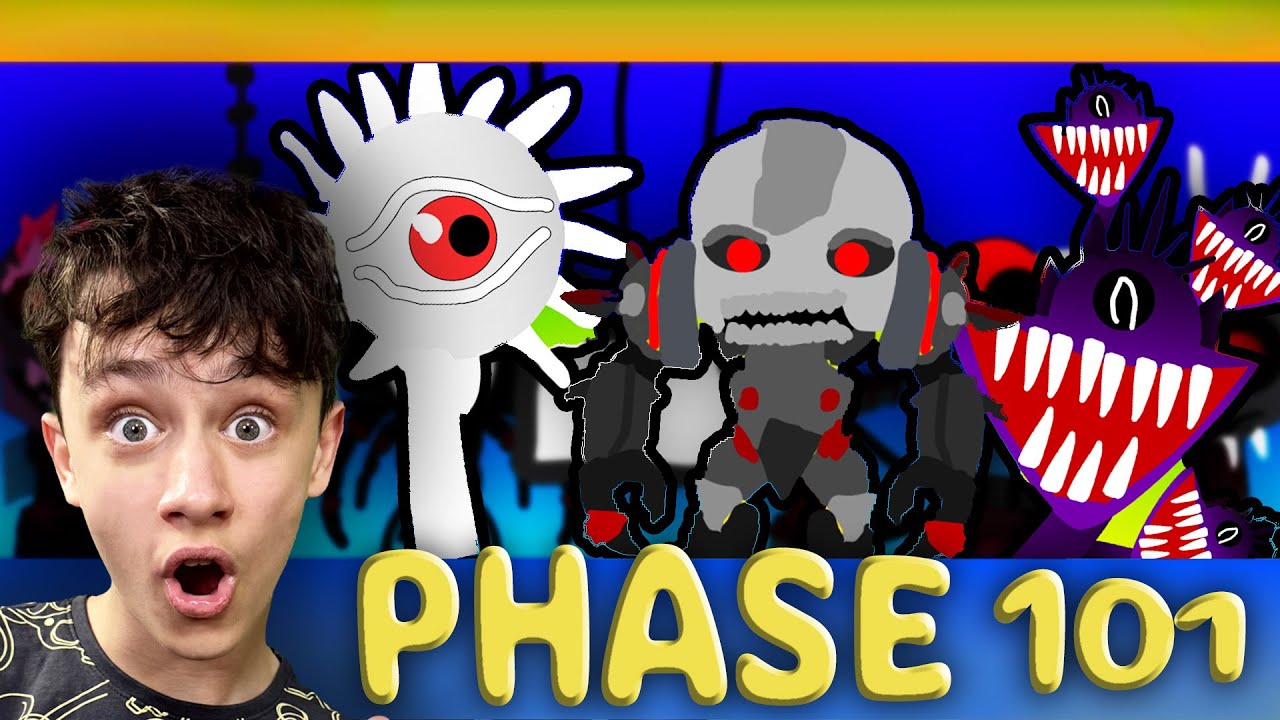NEW!  PHASE 101 SPRUNKI INCREDIBOX на русском!