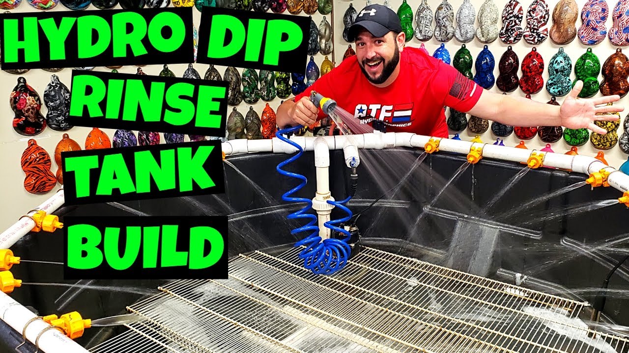 Hydro Dip Rinse Tank | You Can Build This!