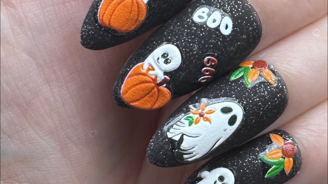 Cute Halloween sticker set 