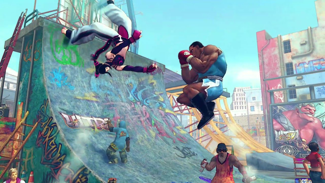 Ultra Street Fighter IV – Юри против Балрога
