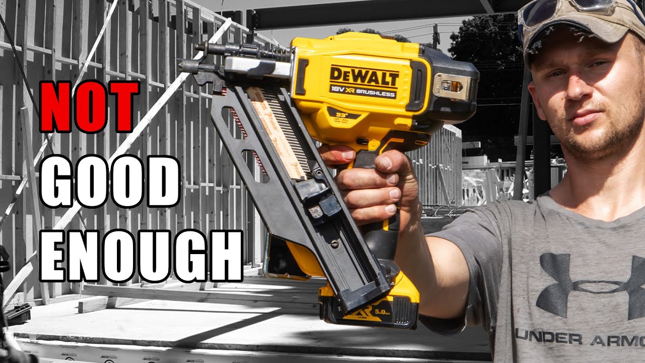 Обзор нового рамочного пистолета DeWalt