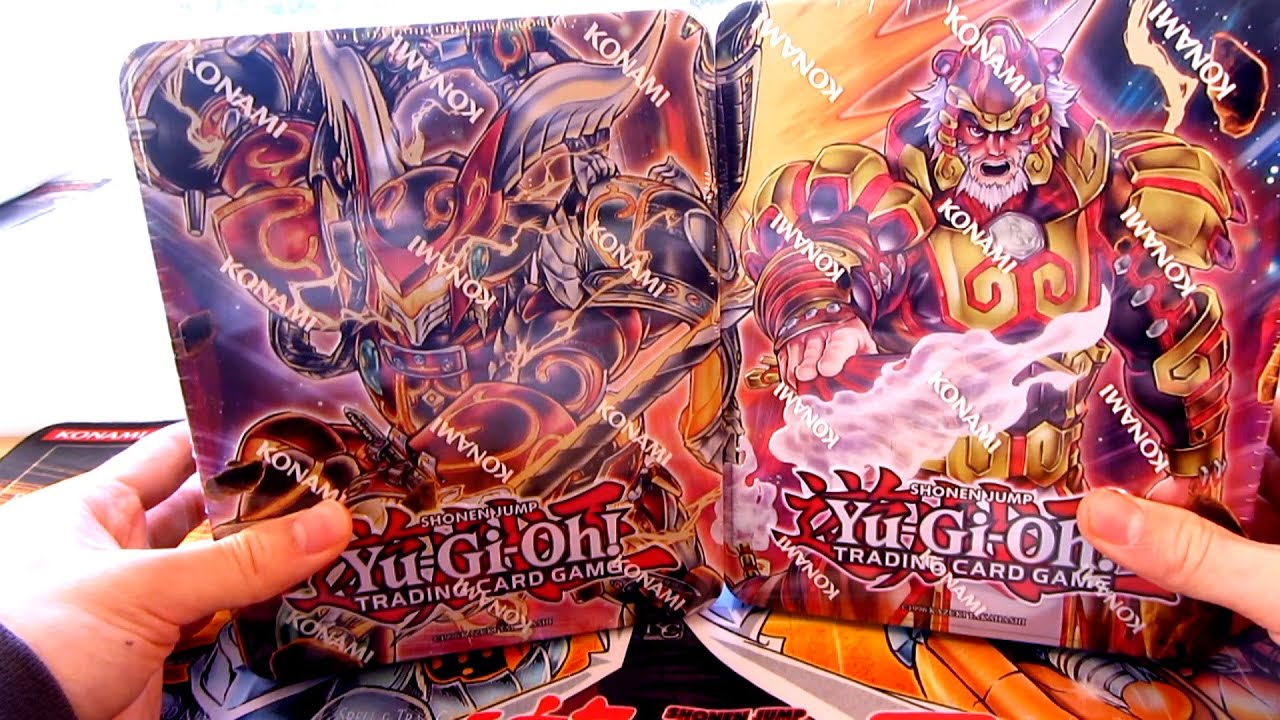 Открытие YuGiOh Mega Tins 2014! (Бужинтей Сусаново)