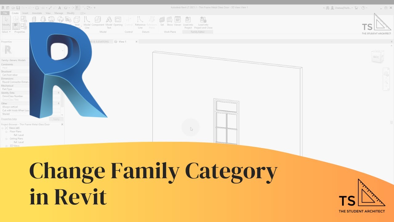 How to Change Family Categories in Revit