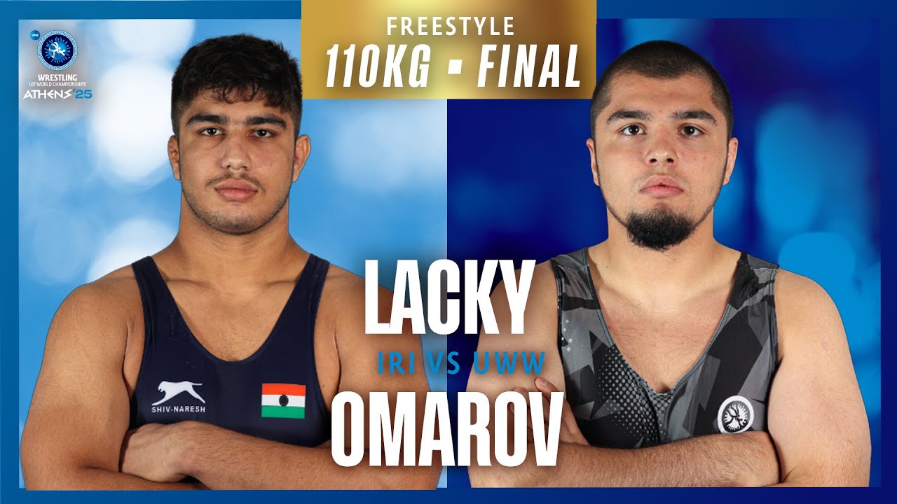 Лэкки Лэкки (IND) против Магомедрасула Омарова (UWW) | Чемпионат мира среди юношей до 17 лет 2025...