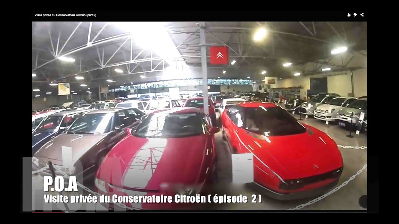 Citroën : visite privée du conservatoire du patrimoine Citroën (2/5)