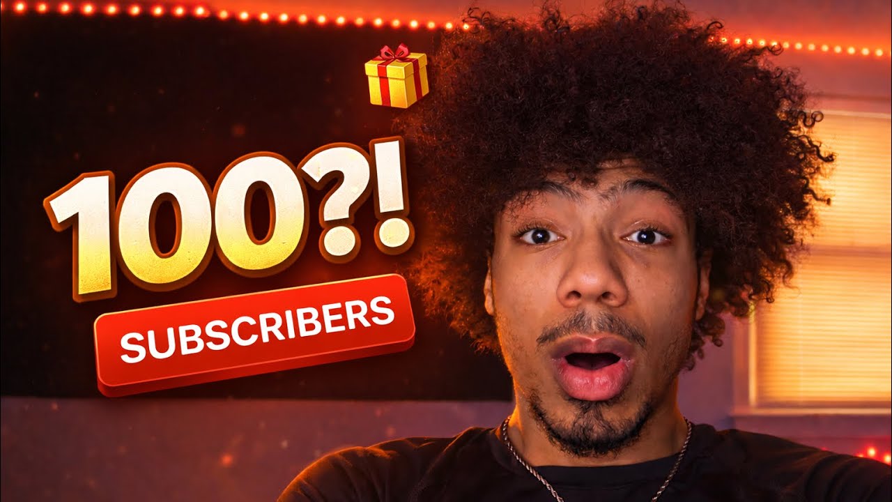 We Actually Hit 100 Subscribers [Giveaway at the end]