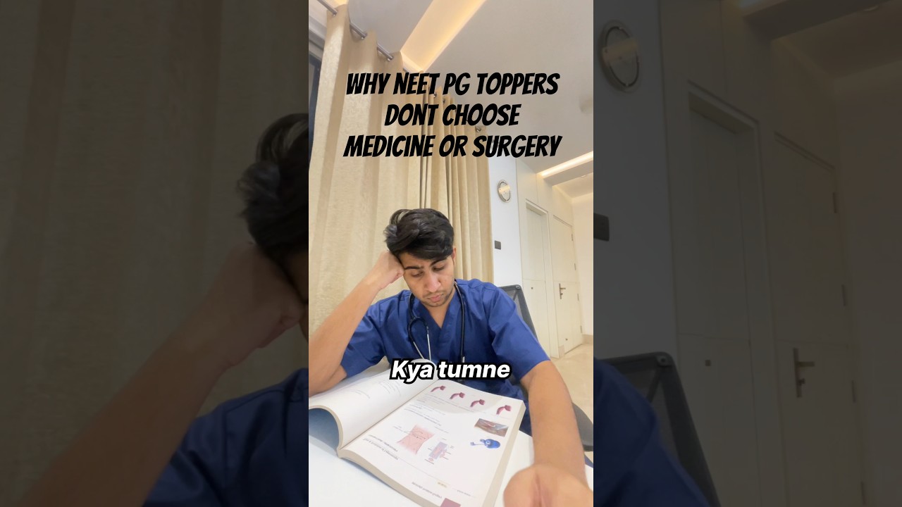 Why NEET-PG toppers dont choose medicine or surgery..#neet2026 #mbbsvlog #mbbslife #radiology #neet