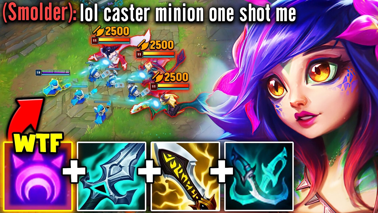 Neeko but I turn into a Caster Minion that one shots you (THIS IS F**** HILARIOUS)