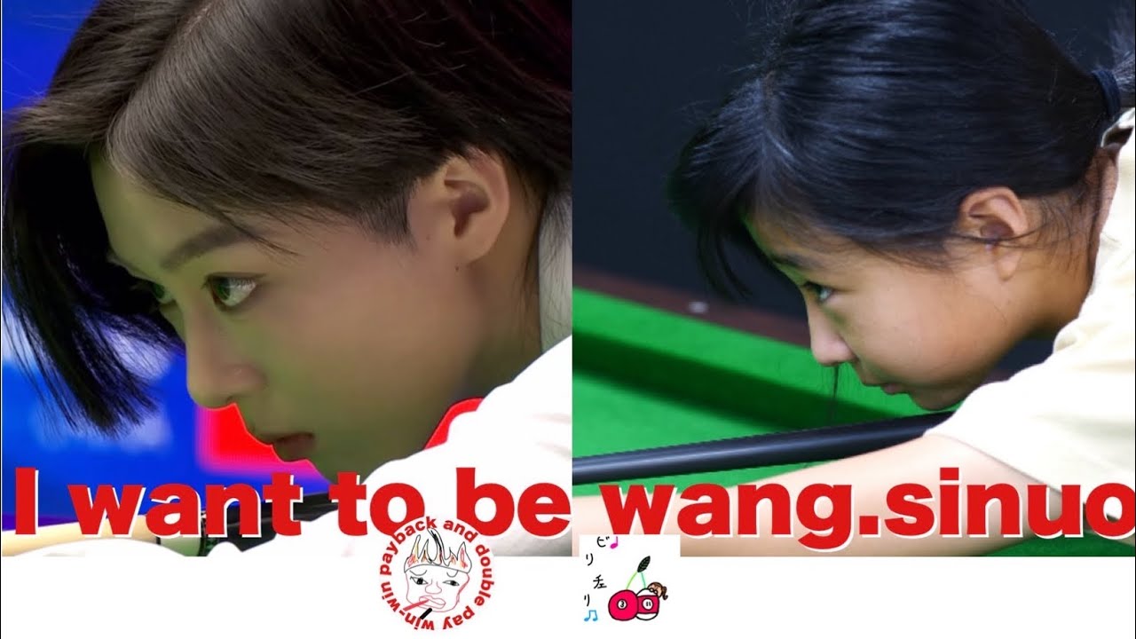ビリヤード女子れいな❣️ ワンスーノウになりたいの② I want to be Wang Si Nuo #billiards #snooker 