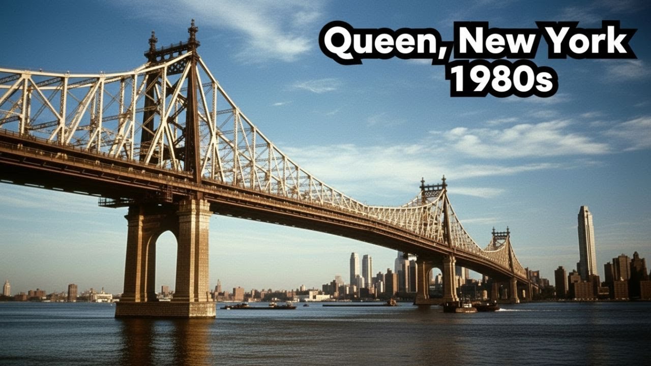 What Was Queens, New York City Like in 1980s ? (Kodachrome Video by RetroLens Rs)