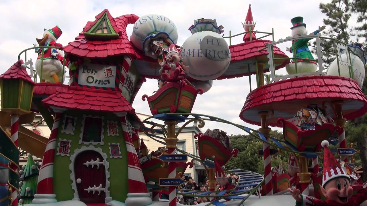 Disney's Santa Village Parade Tokyo Disneyland　Christmas Parade