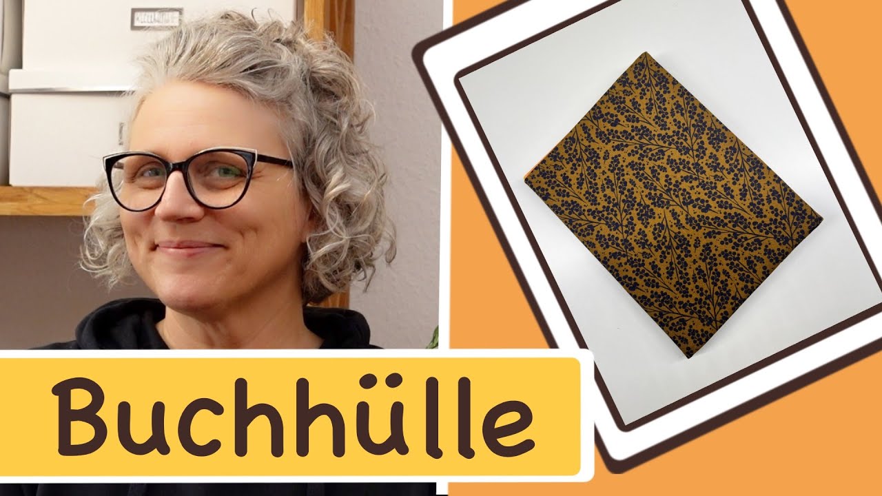 Buchhülle/Hefteinband nähen mit Berechnung