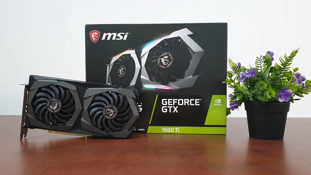 MSI GeForce GTX 1660 Ti GAMING 6G [Unboxing]