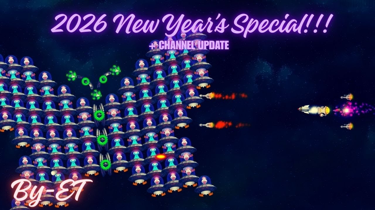(LAST VIDEO FOR 2025!!!) Chicken Invaders Universe: 2026 New Years Special and Channel Update