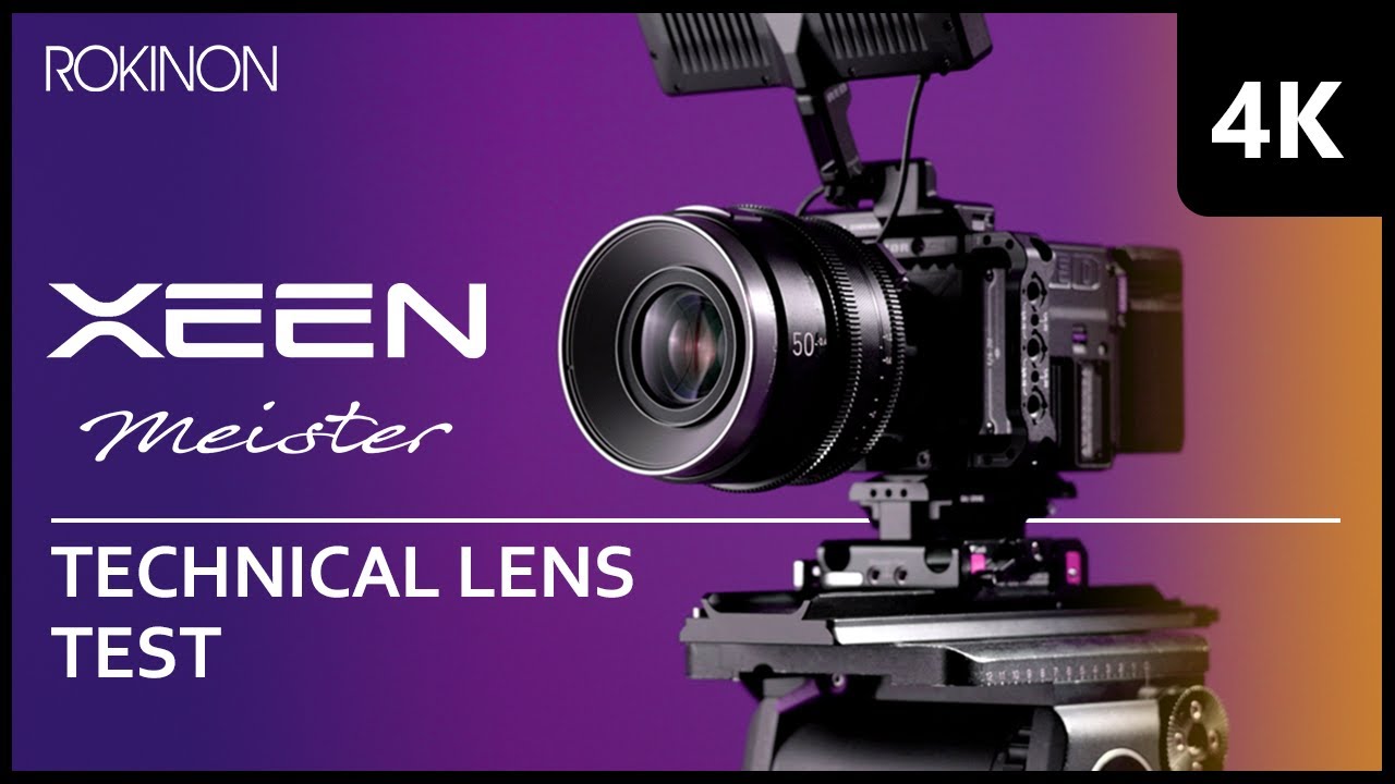 XEEN Meister Technical Lens Test in 4K