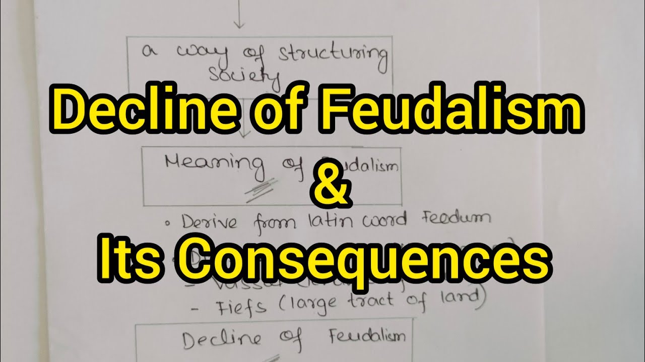 Decline of Feudalism & its Consequences