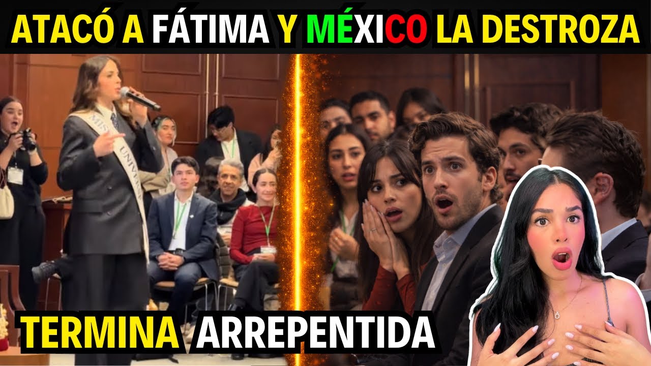 SE METIÓ CON FÁTIMA BOSH EN HARVARD… Y LAS REDES LA DESTROZAN 🇲🇽🔥