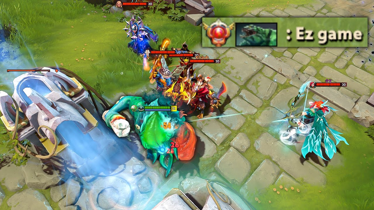 so tanky you ignore the enemy team