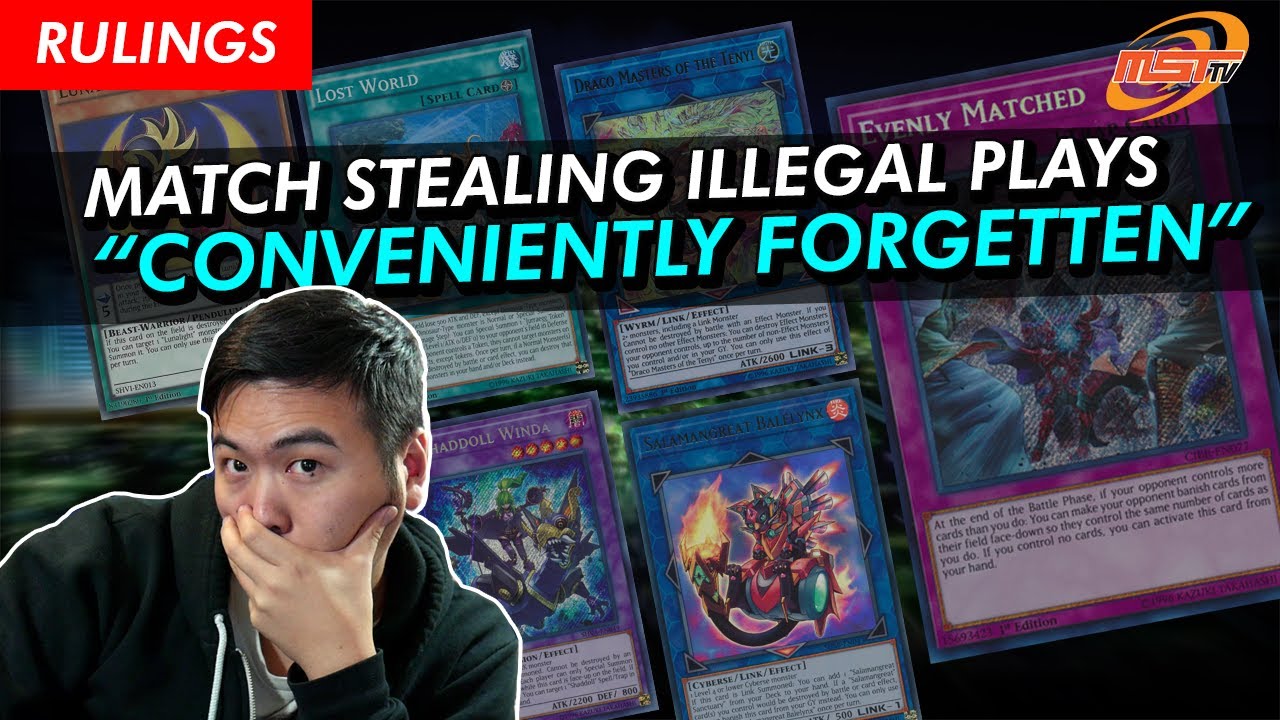 Rulings - Match stealing Illegal Plays 