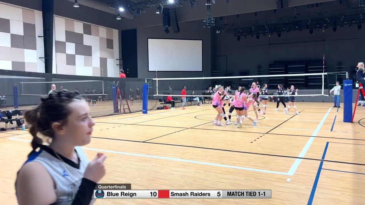 Bugarski Cup Niagara Rapids Blue Reign vs Smash Raiders Quarterfinals (3rd set)