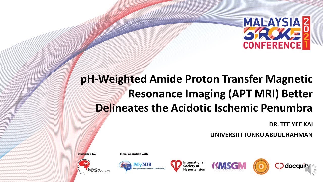 pH Weighted Amide Proton Transfer Magnetic Resonance Imaging APT MRI Better Delineates the Acidotic