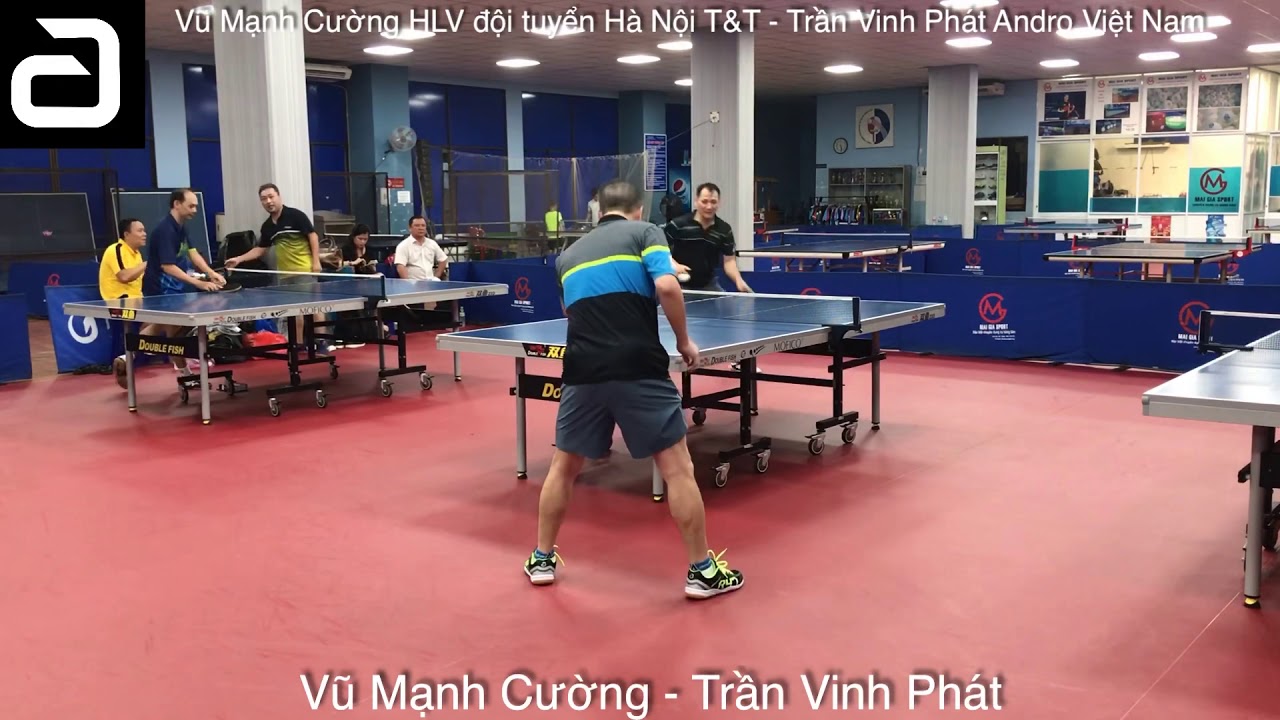 Vũ Mạnh Cường HLV đội tuyển Hà Nội T&T - Trần Vinh Phát Andro Việt Nam