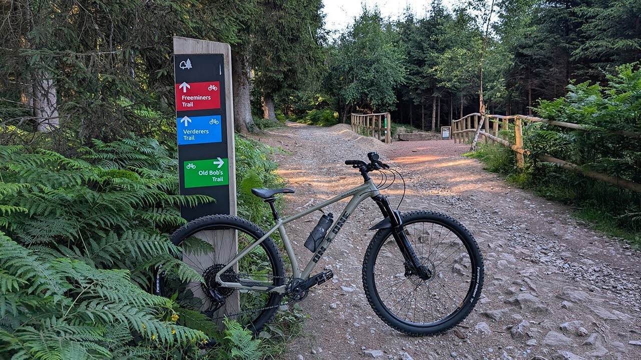 Same trail, different bike... Riding the Verderers Trail at the Forest of Dean