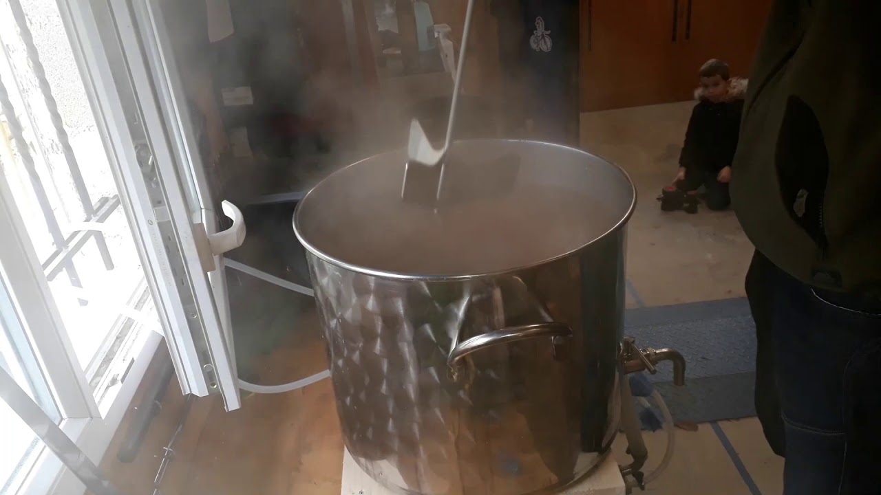 Etape de brassage: Le Whirlpool