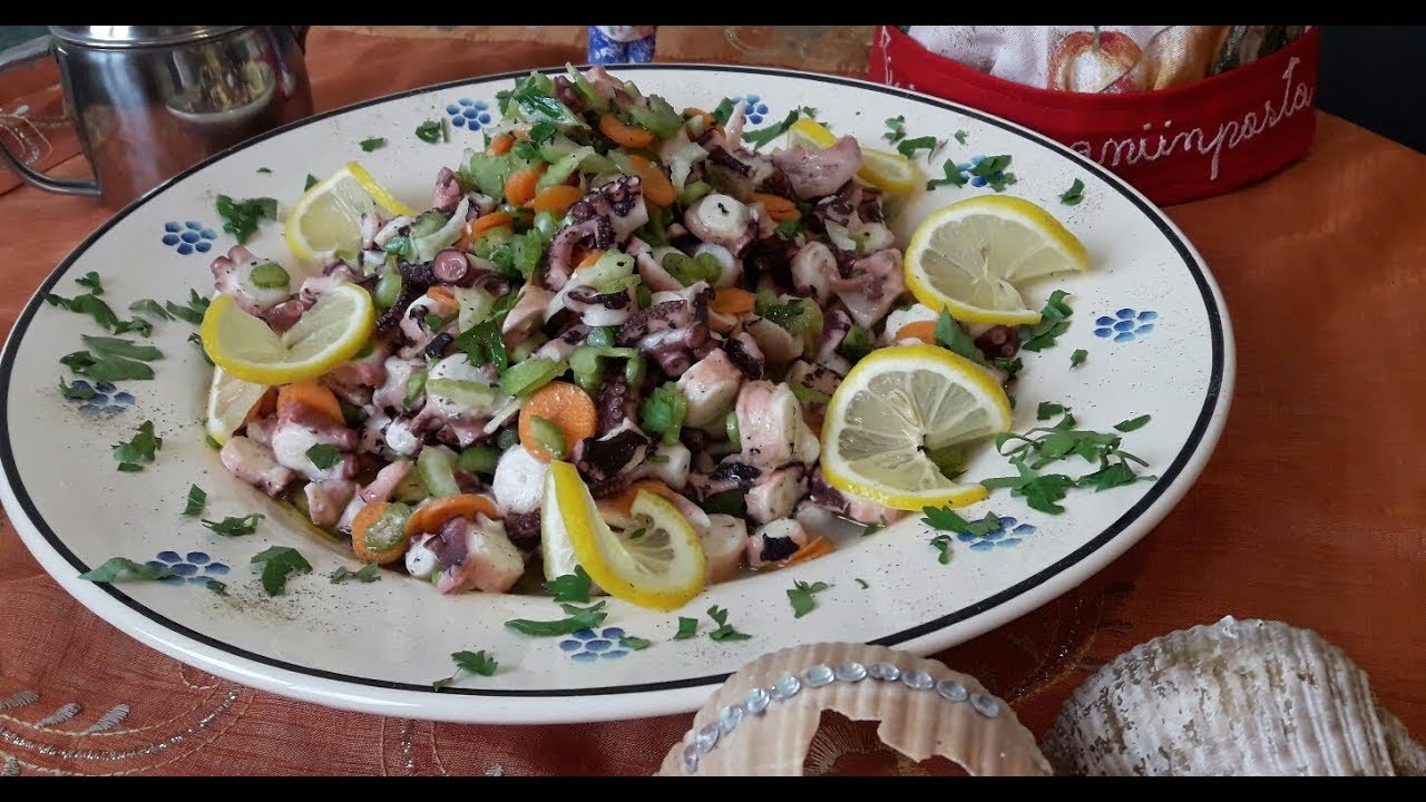 INSALATA DI POLPO ... Mare profumo di mare !