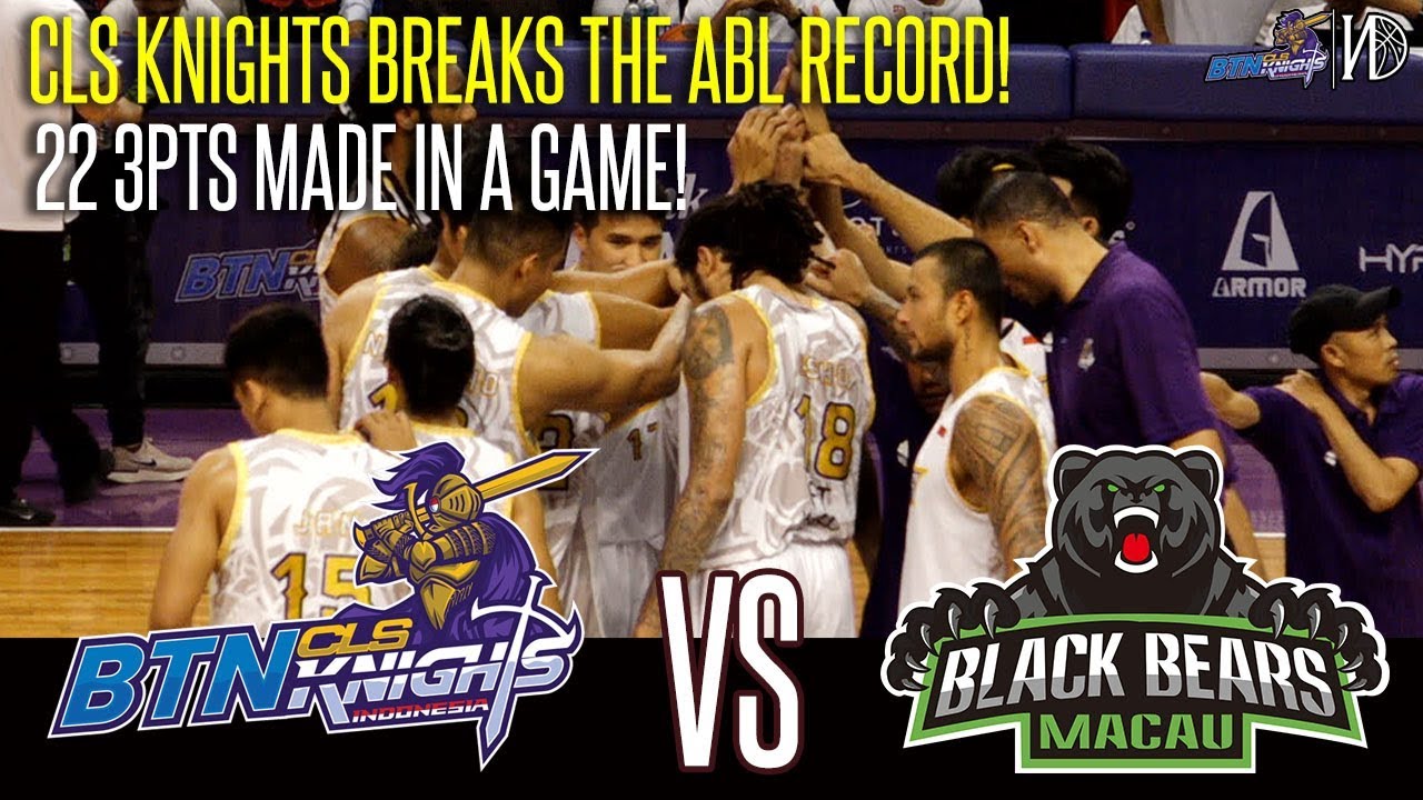HoopsHighlights - [ABL 2018-2019] BTN CLS Knights Indonesia vs Macau Black Bears