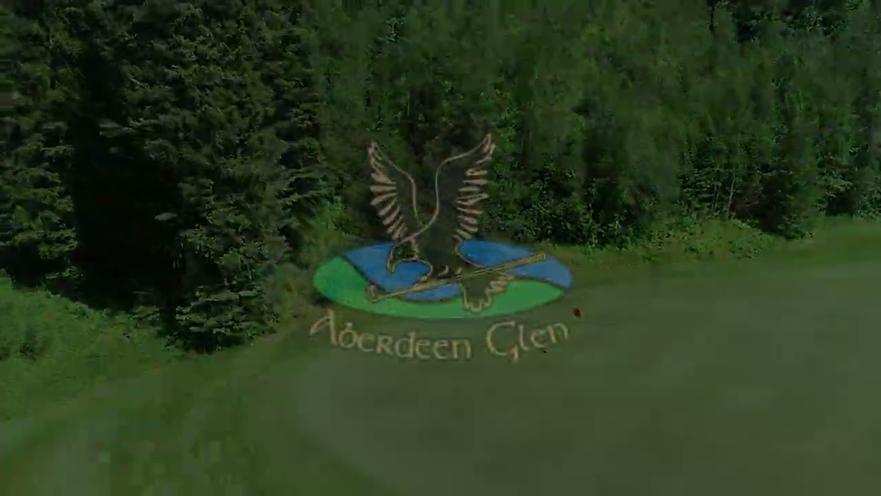Aberdeen Glen Golf Course 18 hole flyover