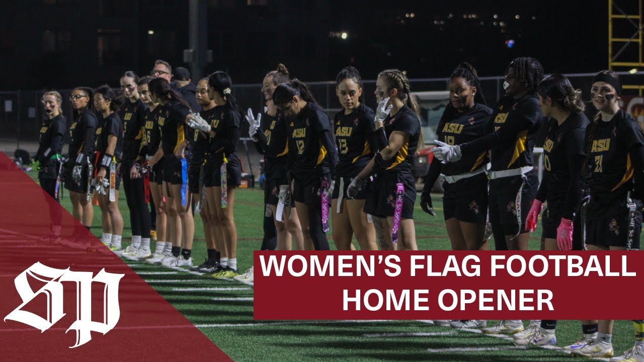 Women&rsquo;s flag football home opener ends up being bigger than the game itself